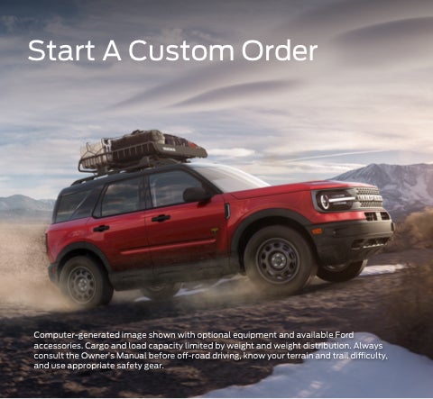 Start a custom order | Raystown Ford in Huntingdon PA